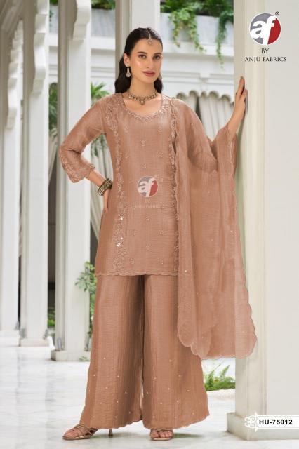 Anju fabrics HU 75012 kolkata kurtis at wholesale cheap price